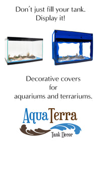 Display your aquarium with a decorative cover